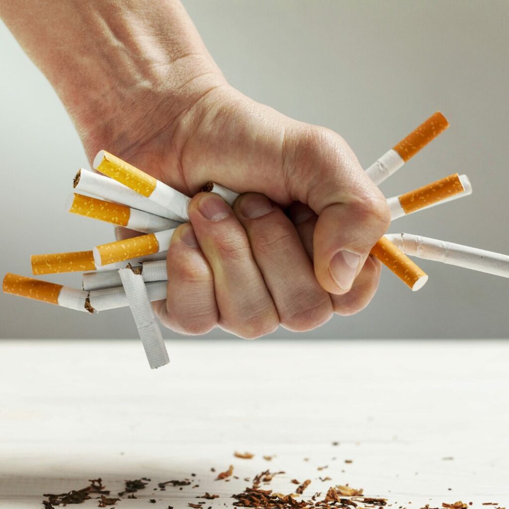 Arrêter de fumer du tabac avec le laser doux